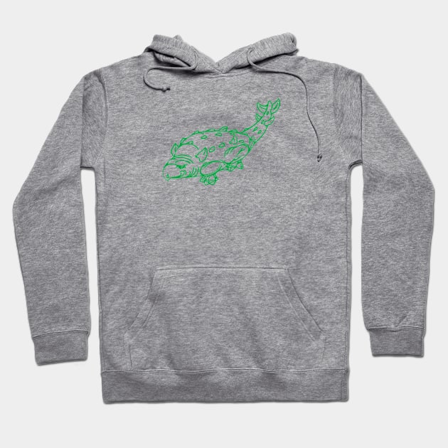 Dinosaur 420 Hoodie by PhantomLiving